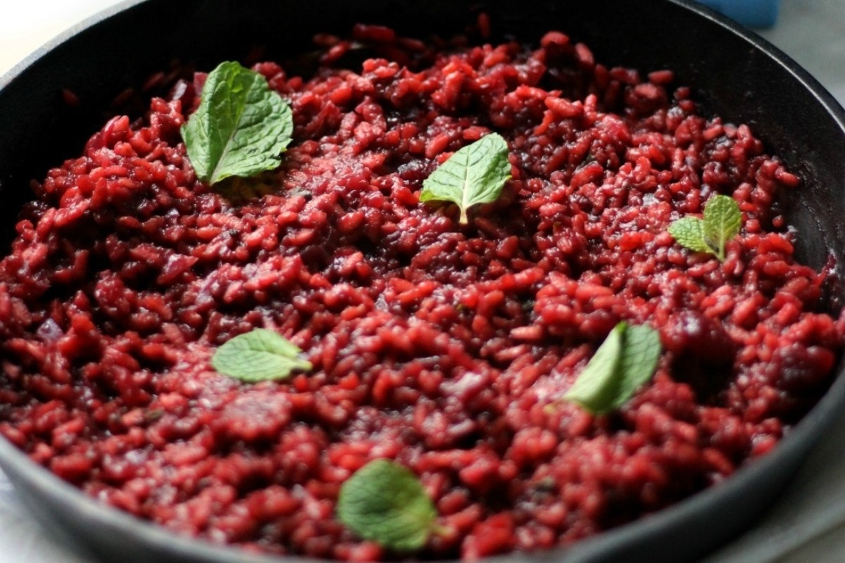 Creamy Beetroot Risotto Recipe