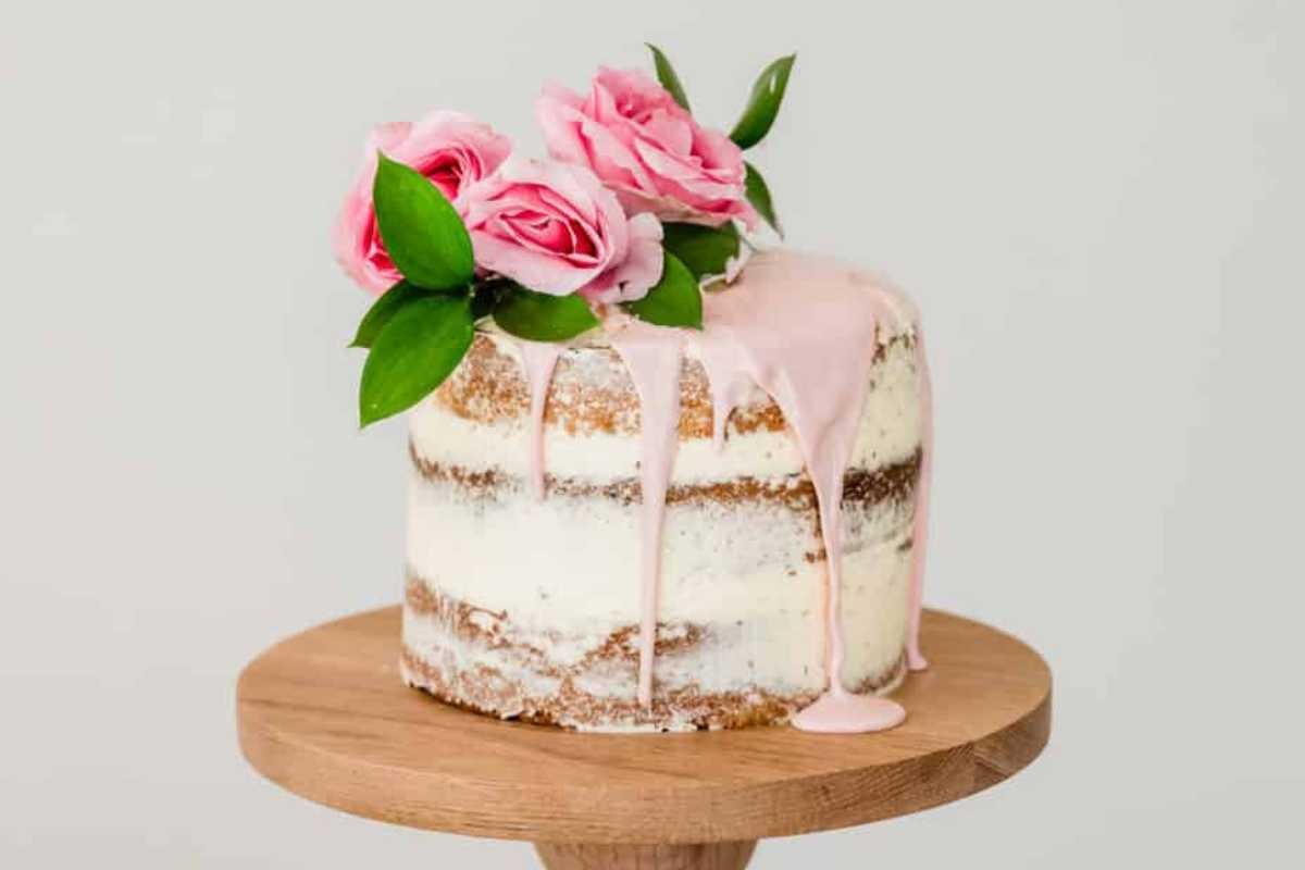 Vanilla and Rose Layered Delight