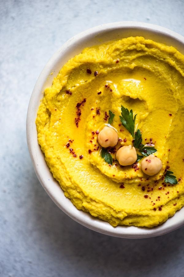 Turmeric Golden Hummus Delight