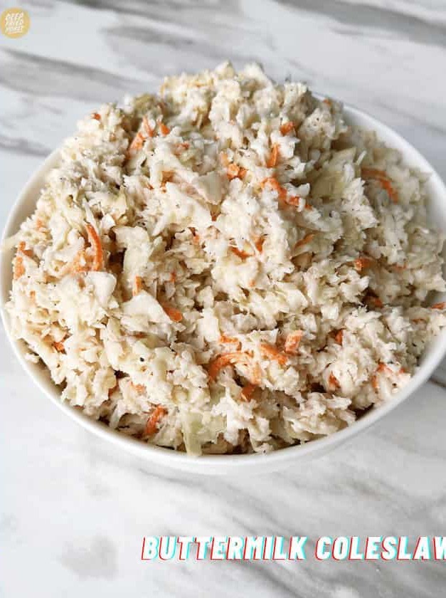 Creamy Southern-Style Buttermilk Slaw