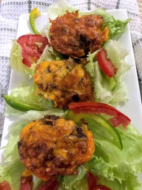 Easy Keto Ground Beef Mini Masterpieces