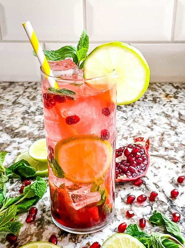 Pomegranate Twist on Classic Rum Cocktails