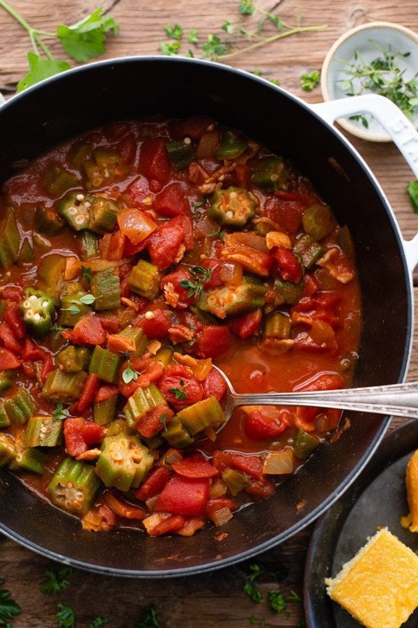 Shrimp and Sausage Okra Stew