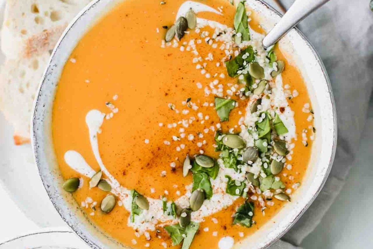 Easy Sweet Potato Soup in a Flash