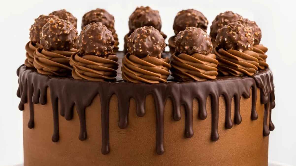 Triple-Layer Chocolate Hazelnut Delight