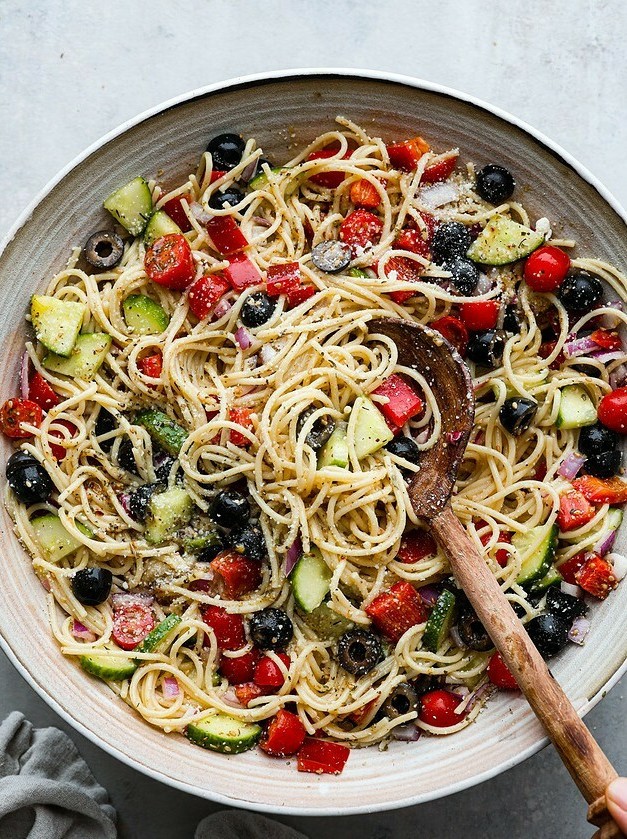 Italian-Style Pasta Salad with California Twist
