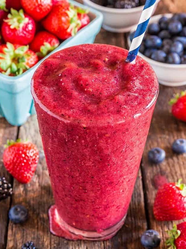 Berry Blissful Sugar-Free Summer Cocktail