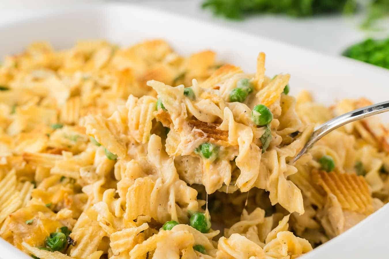 Creamy Tuna Bake with Crunchy Twist