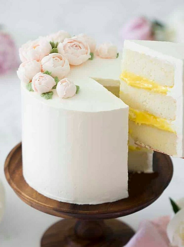 Elderflower Lemon Delight Cake Recipe