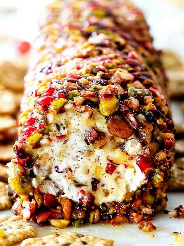 Cranberry Pistachio Goat Cheese Delight