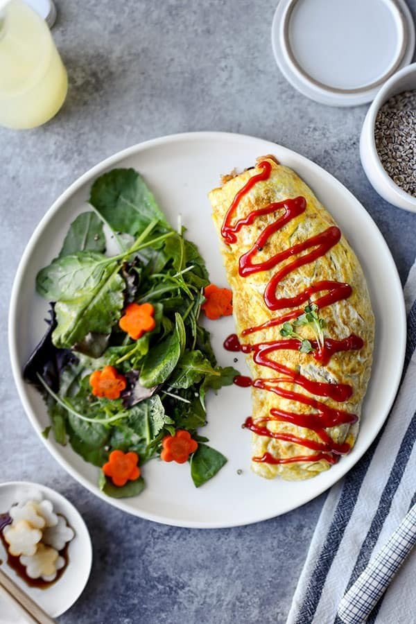 Japanese Omelet Delight: Omurice Recipe