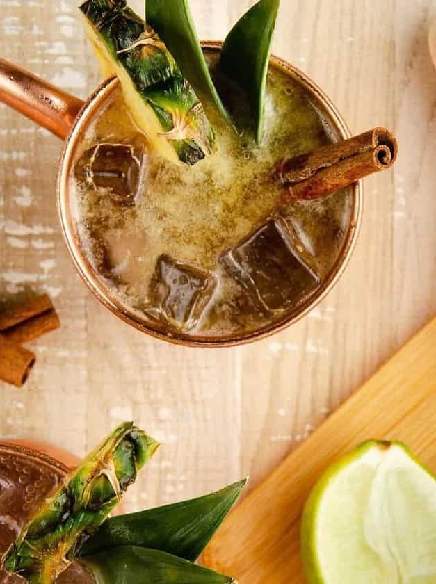 Pineapple Spice Mule Cocktail Twist