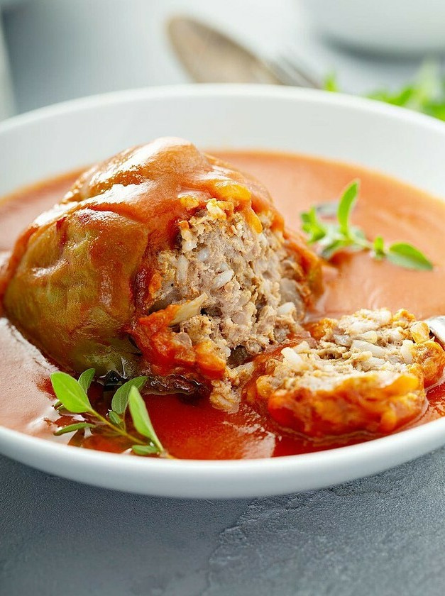 Hearty Beef and Pork Pepper Filling