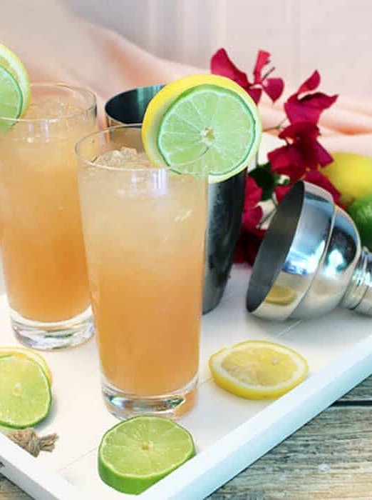 Tequila Spritzer with a Twist