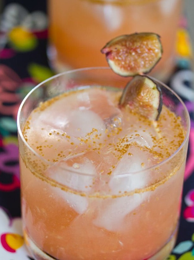 Fig Frenzy Vodka Spritzer