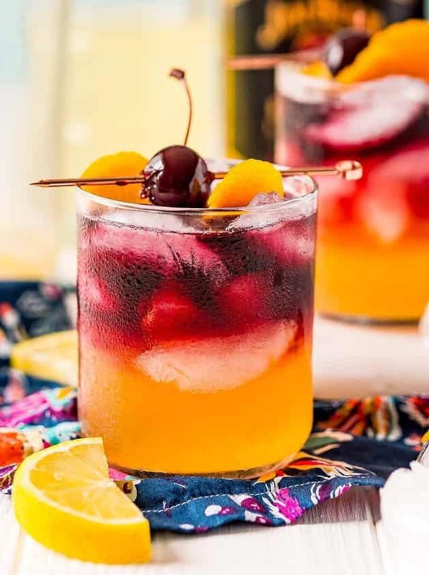 Bourbon, Orange, and Red Wine Harmony