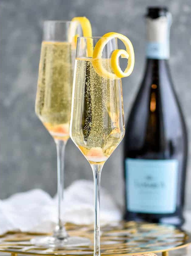 Bubbly Sophistication in a Champagne Mix