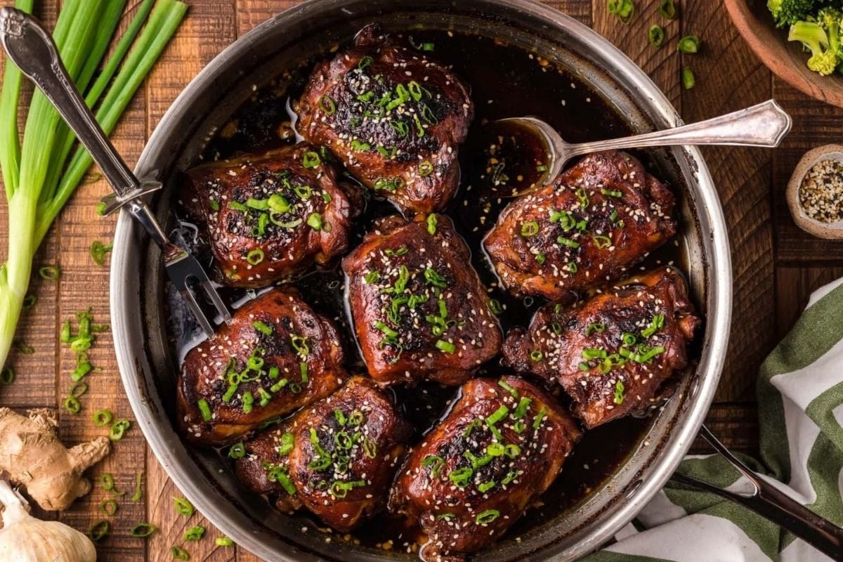 Savory Soy Garlic Chicken Bake Recipe