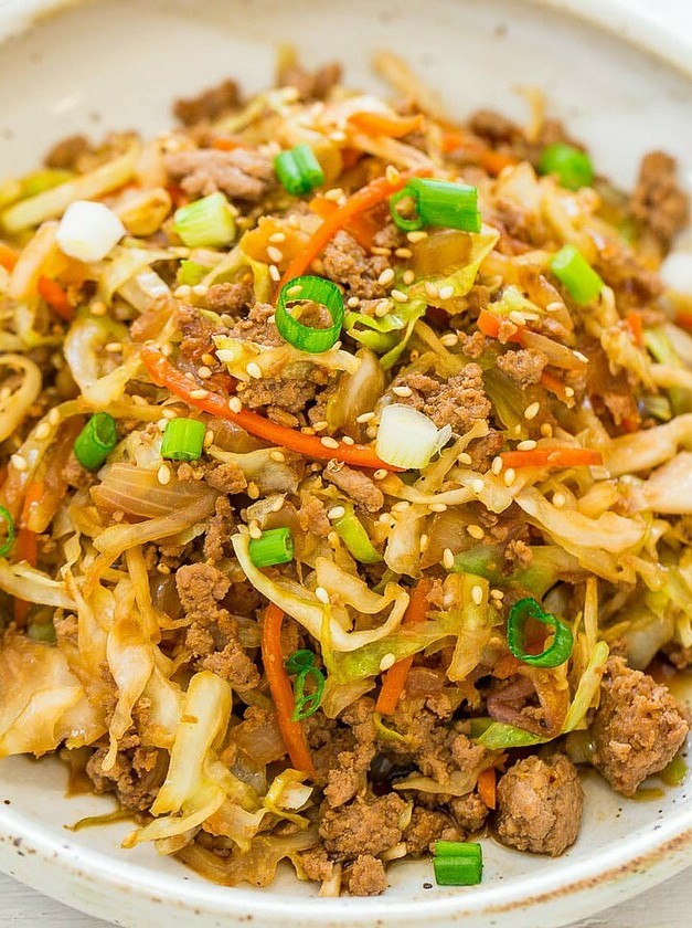 Chicken Egg Roll Bowl: A Healthier Twist