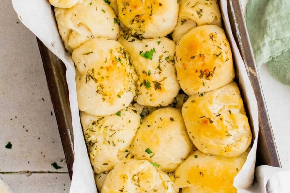 Garlic Soft Buns Recipe