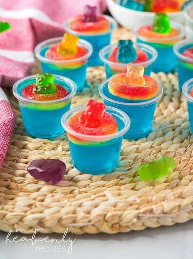 Summer Pool Party Jello Shots