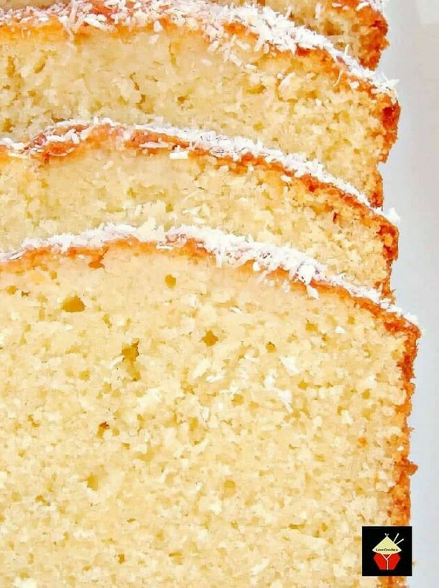 Coconut Delight Pound Cake Recipe