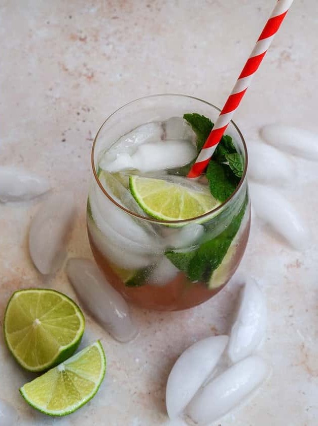 Berry Twist on Traditional Mojito