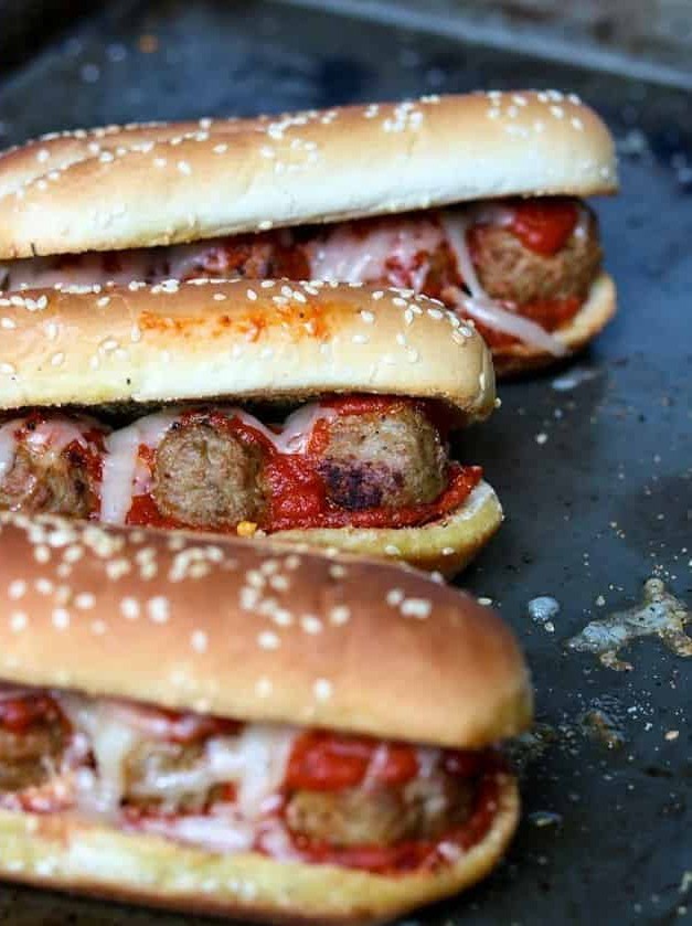 Quick Meatball Subs with Customizable Options