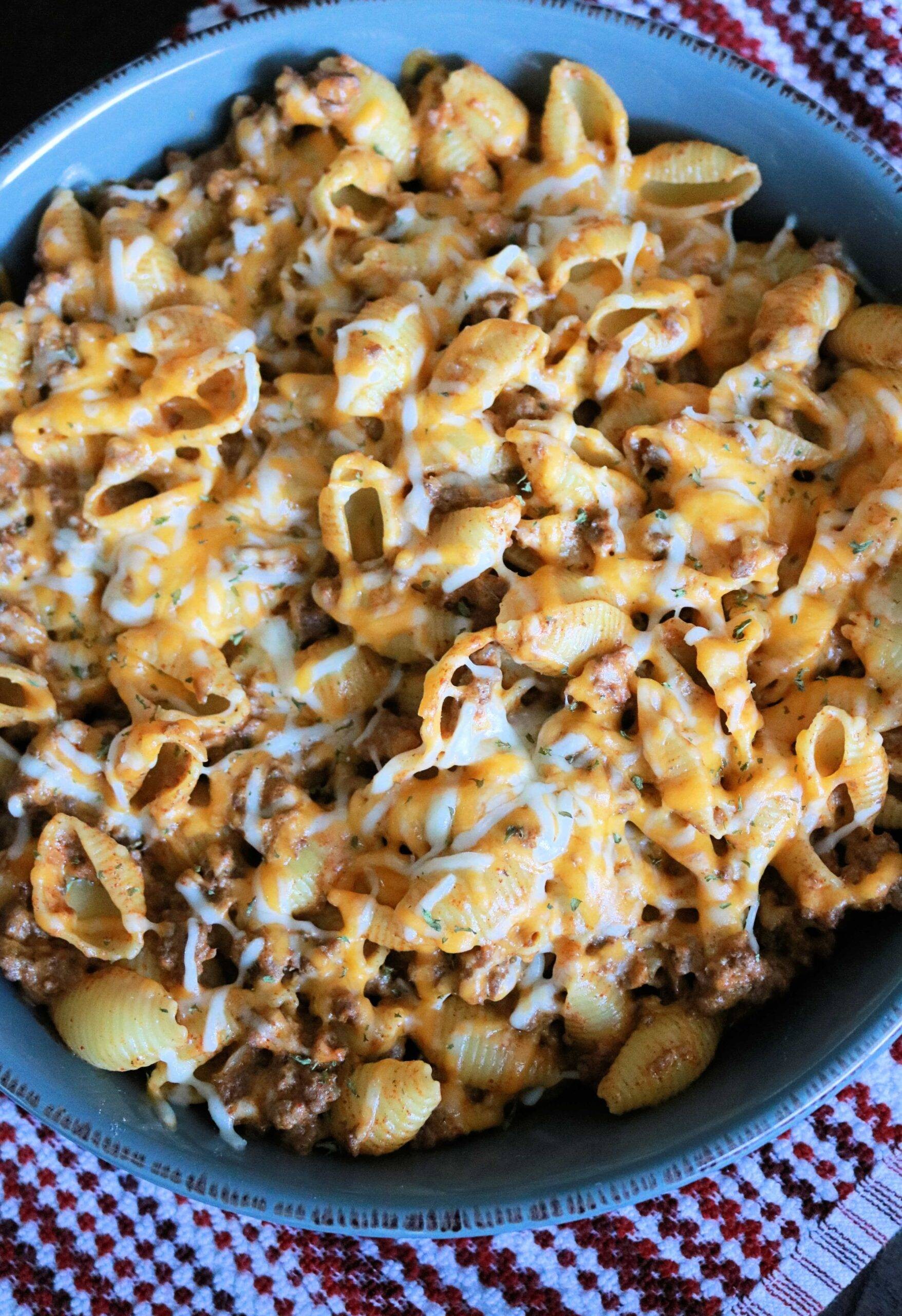 Quick Taco Pasta for Busy Families