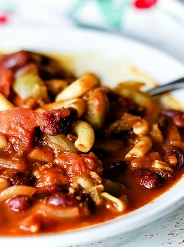 Texas Chili Mac Soup
