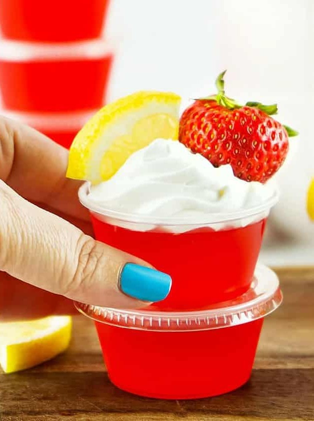 Summer Strawberry Lemonade Bites