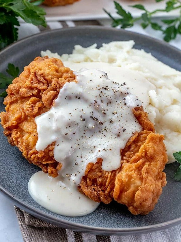 Golden Crispy Fried Chicken Delight