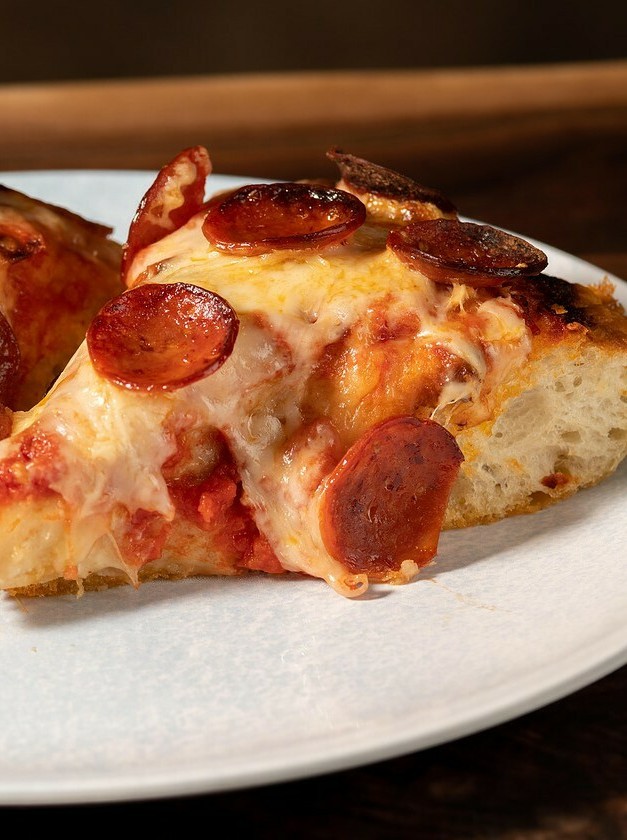 Sticky Dough Pan Pizza Bakes