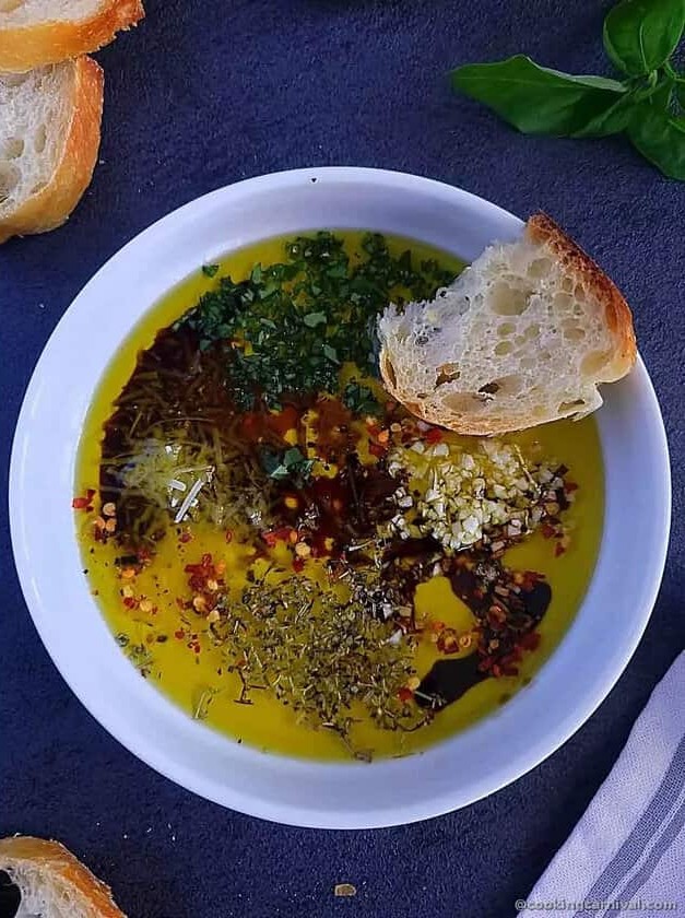 Garlic-Herb Olive Oil Bread Dip