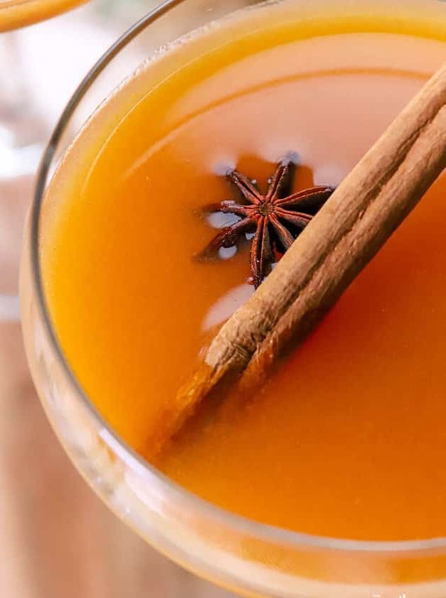 Persimmon Spiced Rye Winter Warmer