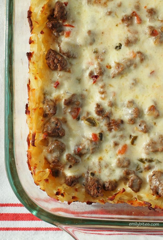 Low-Carb Beef Enchilada Lasagna