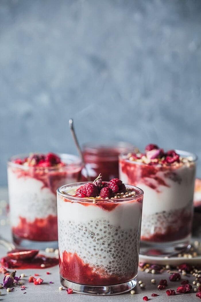 Strawberry Chia Breakfast Bowl Delight
