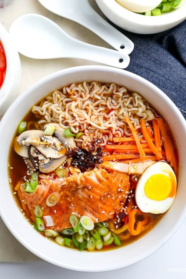 Salmon Ramen in Just 30 Minutes