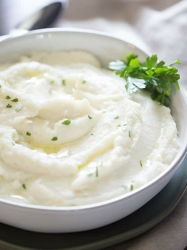 Creamy Cauliflower Mash in the Instant Pot