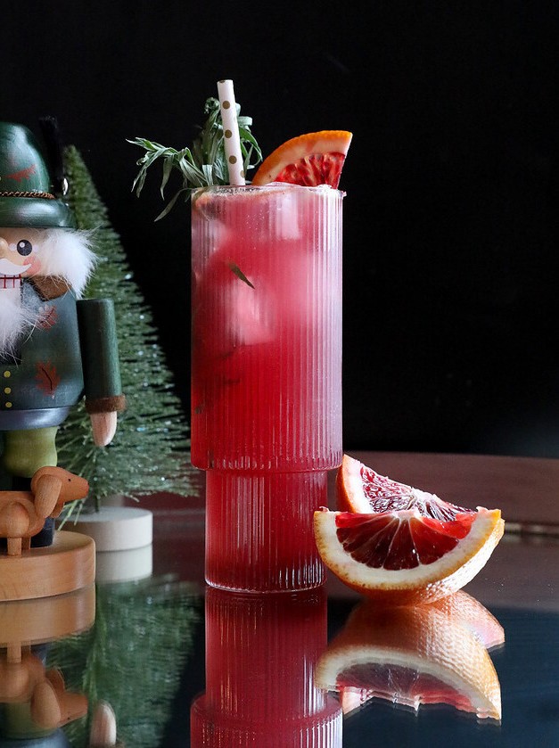 Blood Orange Holiday Elixir