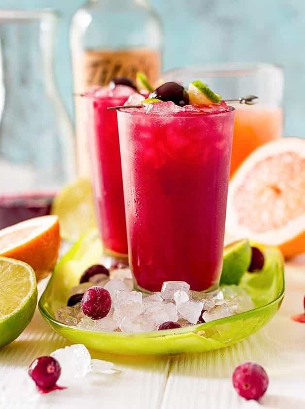 Cranberry Grapefruit Vodka Delight