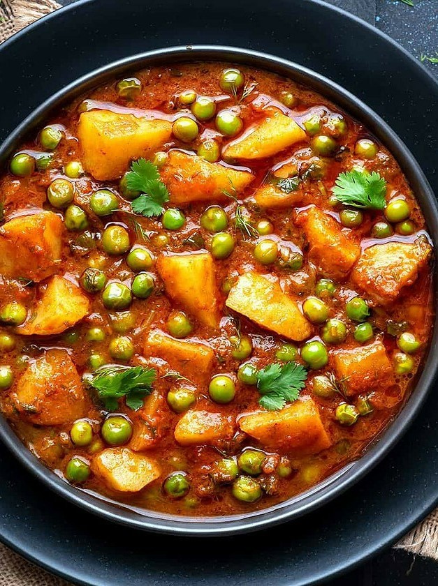 Potato Pea Curry Delight