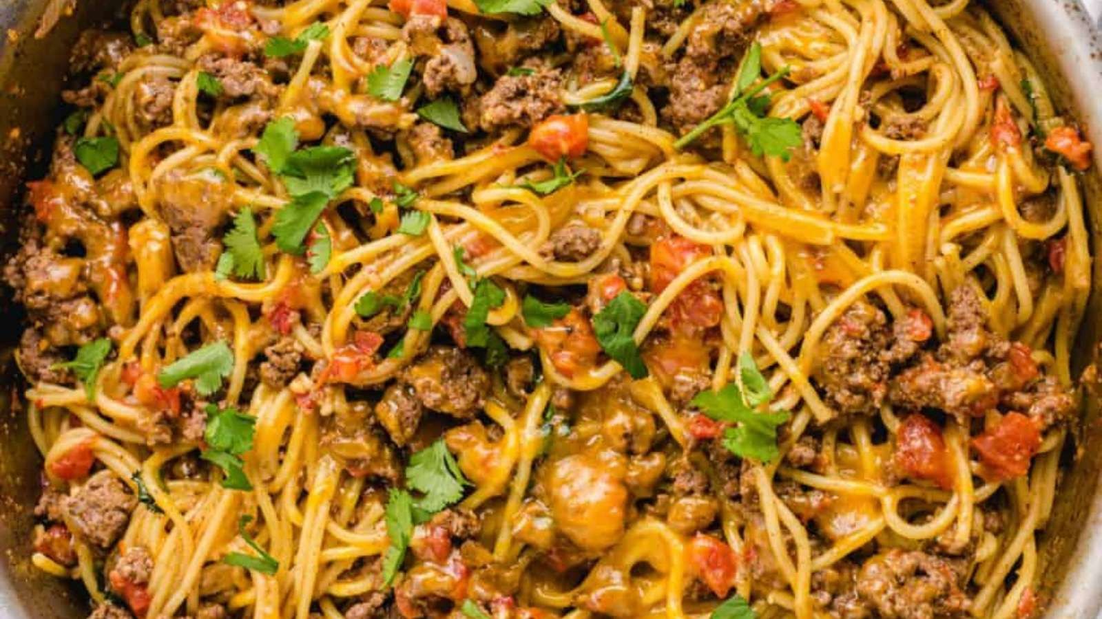 Taco Twist on Classic Spaghetti