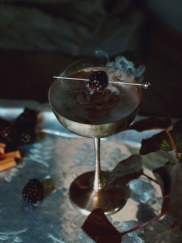 Dark Ember: Spicy Black Tea Mule