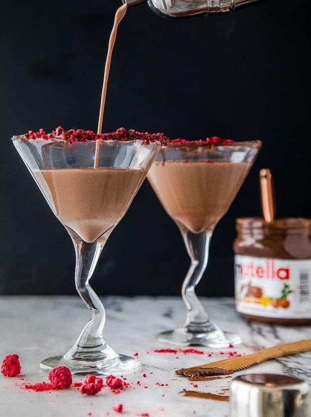Raspberry Chocolate Indulgence Cocktail