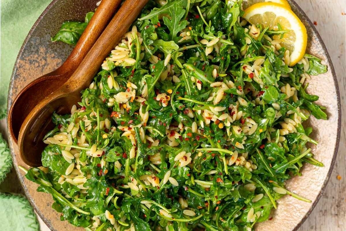 Quick Lemony Orzo Summer Delight