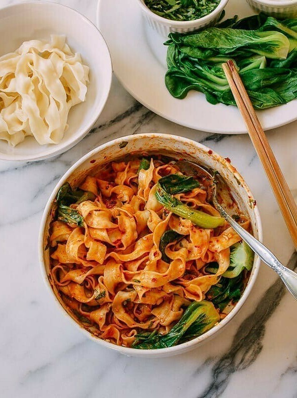 Savory Hot Pot Sauce Noodle Bowls