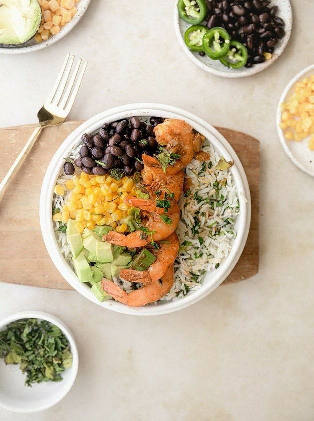 Southwest Shrimp Burrito Bowl Revamp