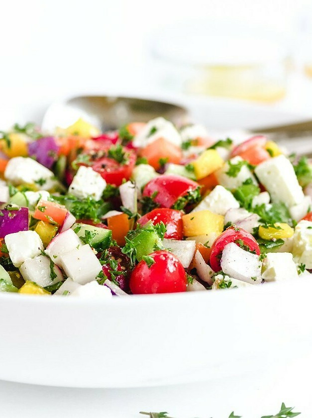Mediterranean Crunch Salad Delights
