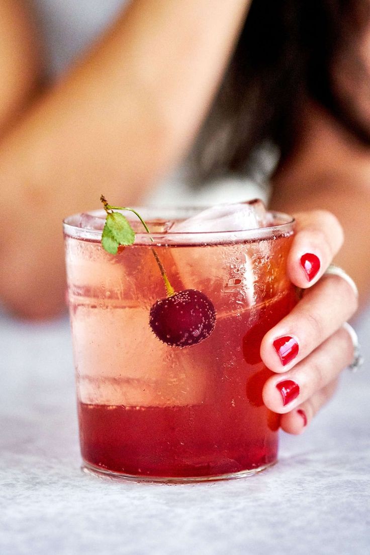 Sesame Cherry Cake with a Twist of Lime